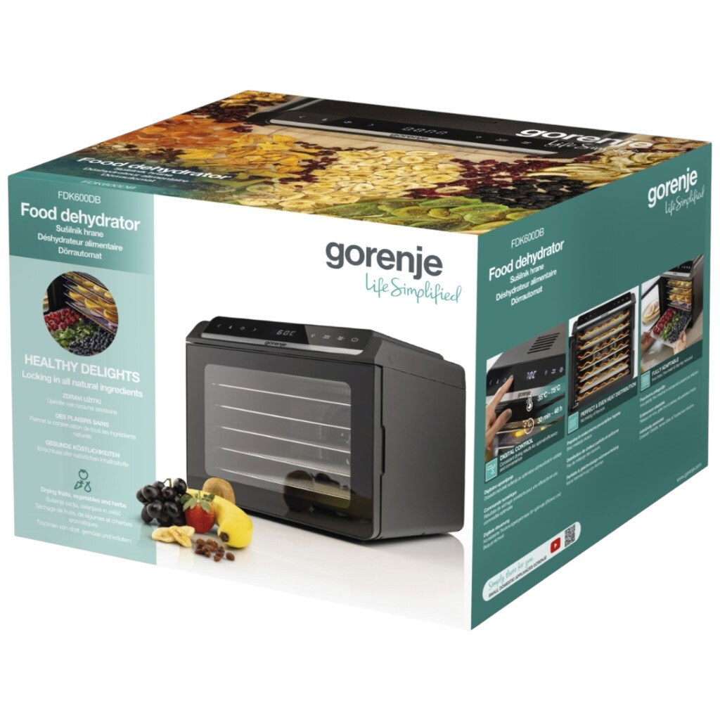 Сушарка Gorenje FDK600DB, Чорний - № 5 Сушарка Gorenje FDK600DB, Чорний - № 5