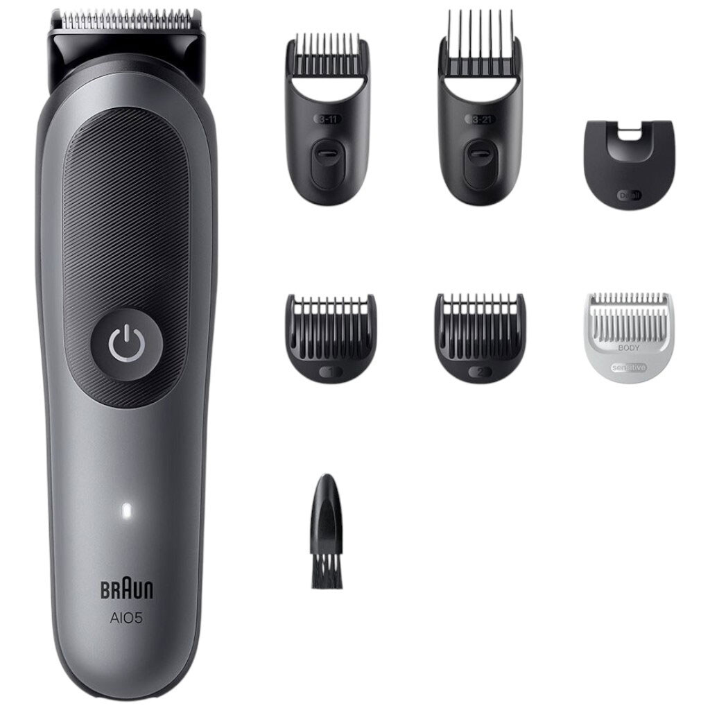 Тример Braun AIO 5520, Чорний - № 1 Тример Braun AIO 5520, Чорний - № 1