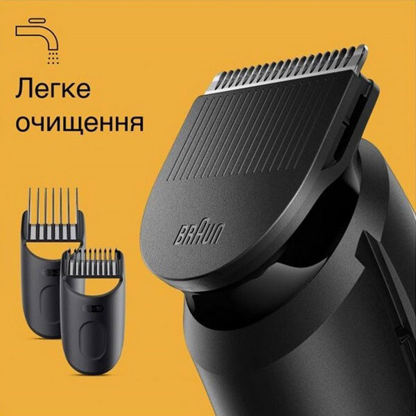 Тример Braun BT 3411, Чорний - № 5 Тример Braun BT 3411, Чорний - № 5