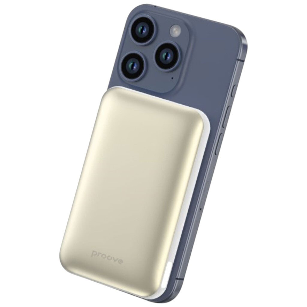 Портативна батарея (Power Bank) Proove Vibe Energy Plus, 10000 mAh, Золотий - № 2 Портативна батарея (Power Bank) Proove Vibe Energy Plus, 10000 mAh, Золотий - № 2