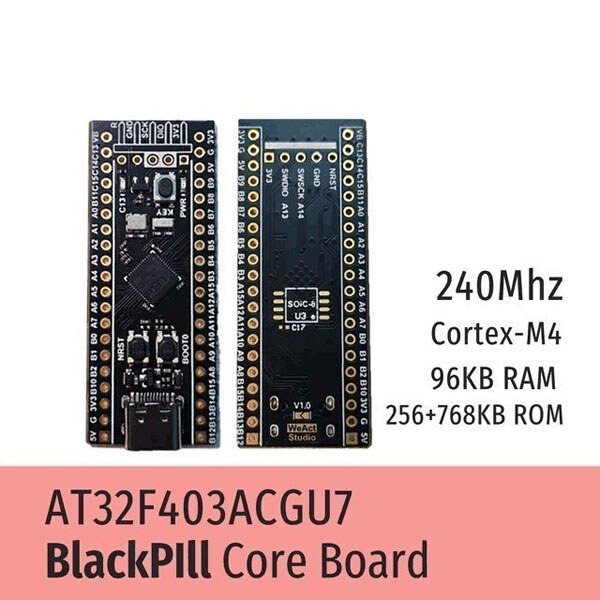 Отладочная плата AT32F403ACGU7 Core Board - № 1 Отладочная плата AT32F403ACGU7 Core Board - № 1