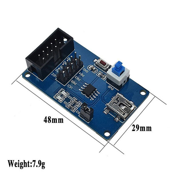 Отладочная плата Attiny13 AVR Development Board - № 1 Отладочная плата Attiny13 AVR Development Board - № 1