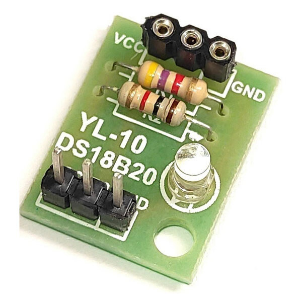Отладочная плата DS18B20-ADAPTER - № 1 Отладочная плата DS18B20-ADAPTER - № 1