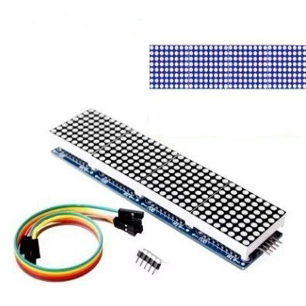 Отладочная плата MAX7219-4X-BLUE-Modul - № 1 Отладочная плата MAX7219-4X-BLUE-Modul - № 1