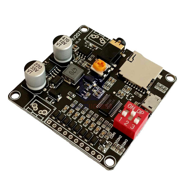 Отладочная плата MP3-DY-HV20T - № 1 Отладочная плата MP3-DY-HV20T - № 1