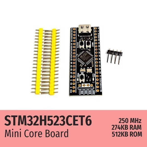 Отладочная плата STM32H523CET6 Mini Core Board - № 1 Отладочная плата STM32H523CET6 Mini Core Board - № 1
