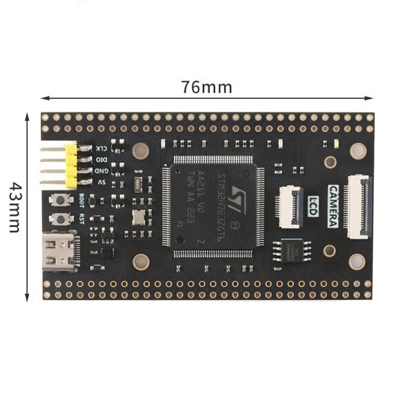 Отладочная плата STM32H723ZGT6-Modul - № 1 Отладочная плата STM32H723ZGT6-Modul - № 1