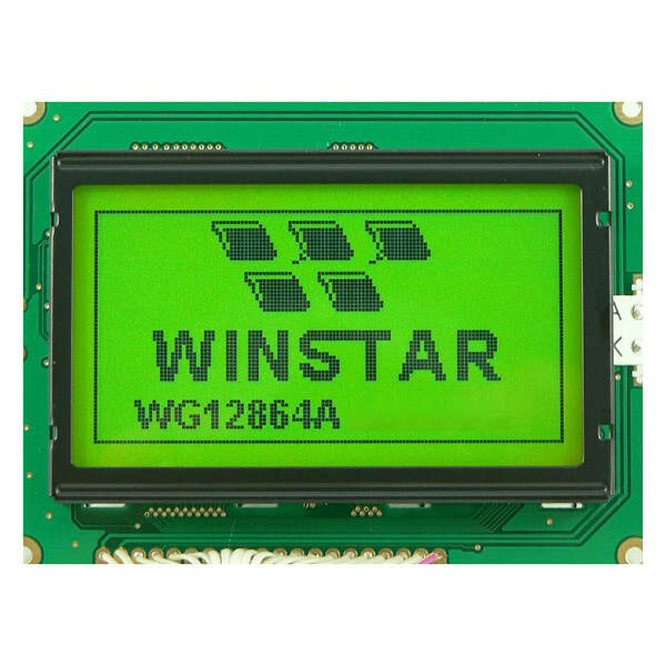 Жидко-кристаллическая матрица WG12864A-NYG-VN - № 1 Жидко-кристаллическая матрица WG12864A-NYG-VN - № 1