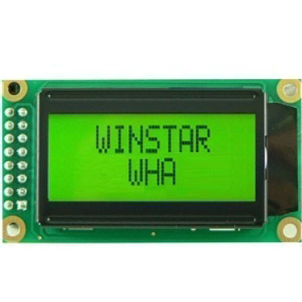 Жидко-кристаллическая матрица WH0802A1-YGH-CT - № 1 Жидко-кристаллическая матрица WH0802A1-YGH-CT - № 1