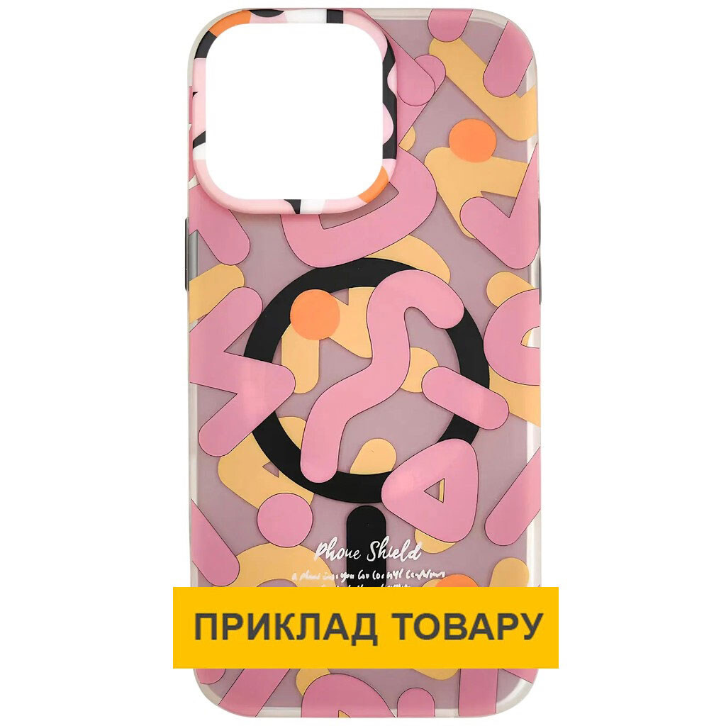 Чехол (накладка) Apple iPhone 16, Epik Pastel Chaos, MagSafe, Розовый - № 1 Чехол (накладка) Apple iPhone 16, Epik Pastel Chaos, MagSafe, Розовый - № 1