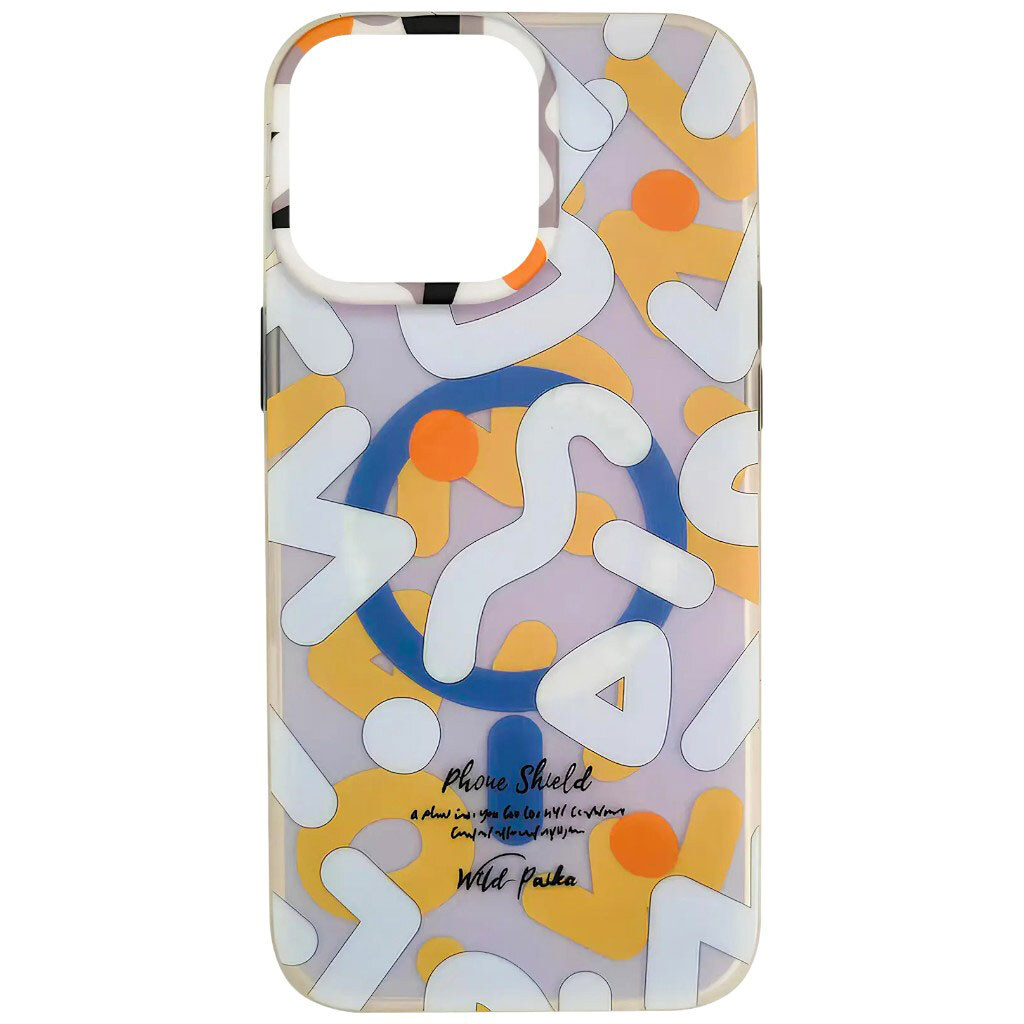 Чехол (накладка) Apple iPhone 16 Pro, Epik Pastel Chaos, MagSafe, Белый - № 1 Чехол (накладка) Apple iPhone 16 Pro, Epik Pastel Chaos, MagSafe, Белый - № 1