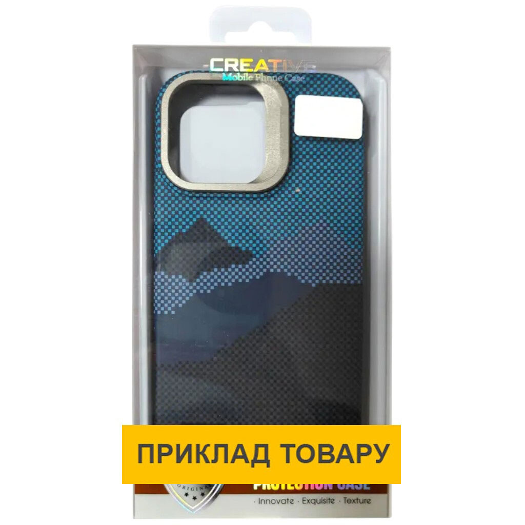 Чехол (накладка) Apple iPhone 17 Pro, Epik Pixel Craft, MagSafe, Mountain Blue, Рисунок - № 3 Чехол (накладка) Apple iPhone 17 Pro, Epik Pixel Craft, MagSafe, Mountain Blue, Рисунок - № 3