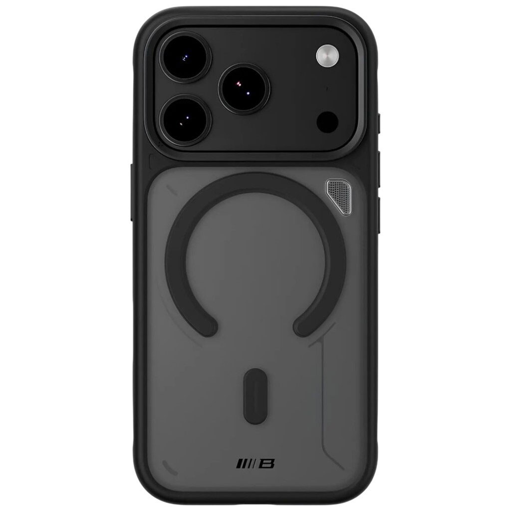 Чехол (накладка) Apple iPhone 17 Pro, Blueo Frosted Heat Dissipation Stand, MagSafe, Черный - № 2 Чехол (накладка) Apple iPhone 17 Pro, Blueo Frosted Heat Dissipation Stand, MagSafe, Черный - № 2