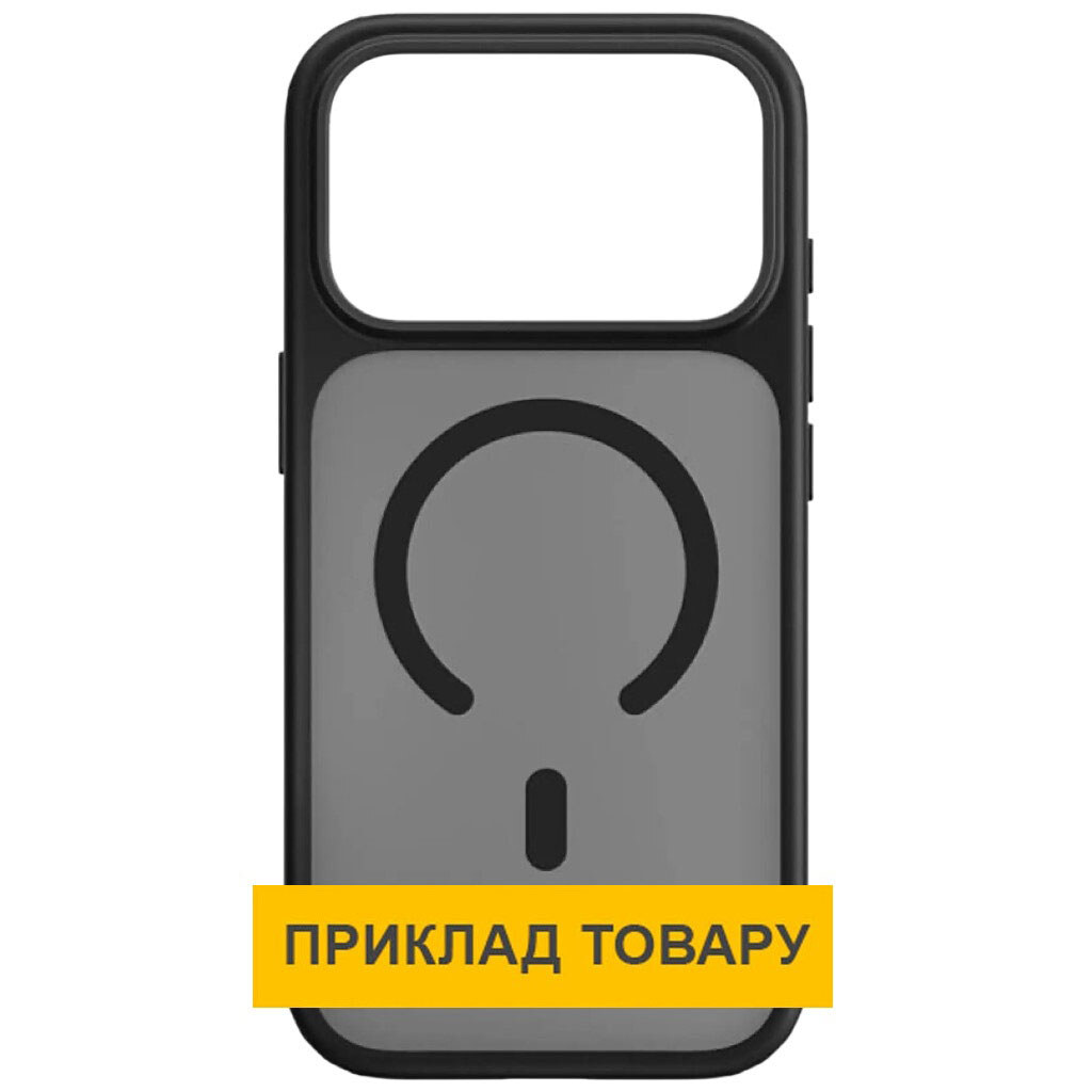 Чохол (накладка) Apple iPhone 17 Air, Blueo Skin Friendly Frosted, MagSafe, Чорний - № 2 Чохол (накладка) Apple iPhone 17 Air, Blueo Skin Friendly Frosted, MagSafe, Чорний - № 2