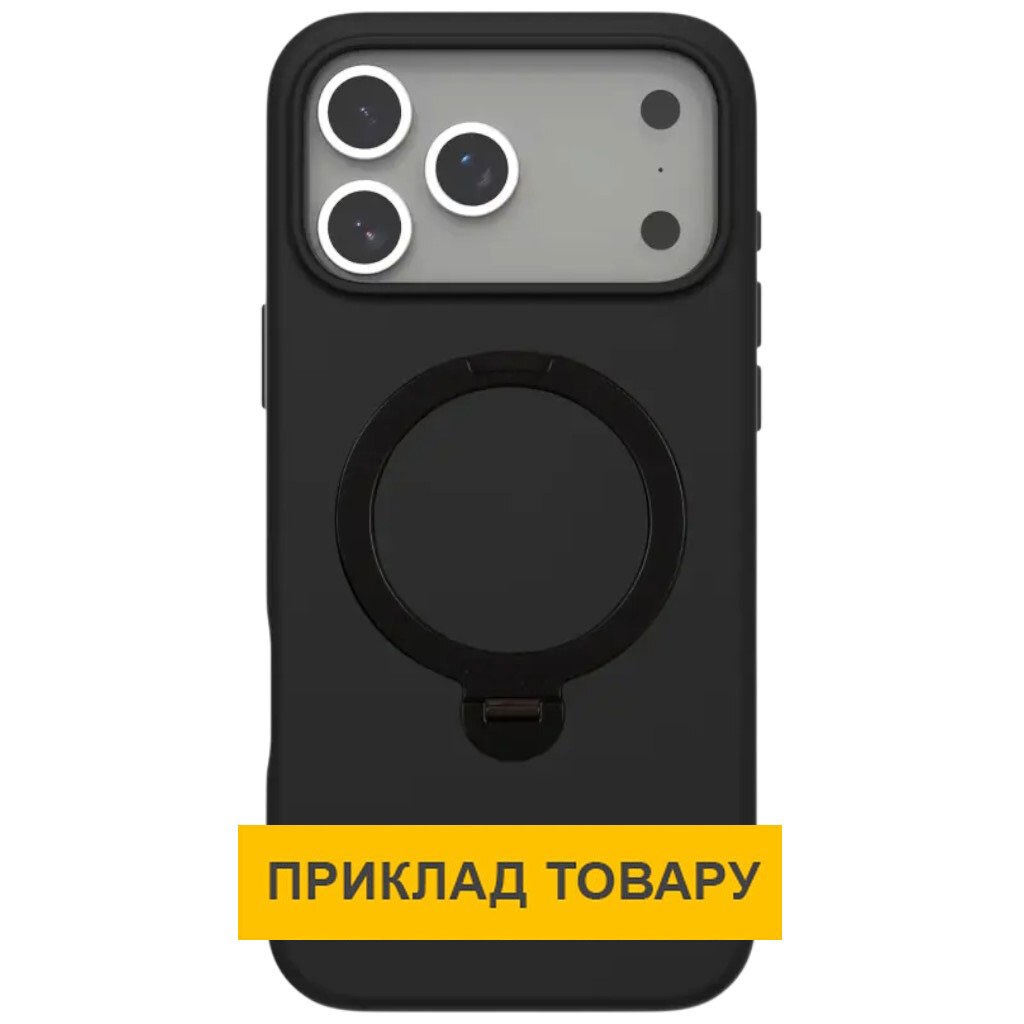 Чехол (накладка) Apple iPhone 17 Air, Epik Metal Buttons, MagSafe, Черный - № 1 Чехол (накладка) Apple iPhone 17 Air, Epik Metal Buttons, MagSafe, Черный - № 1