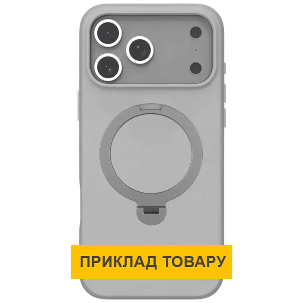 Чохол (накладка) Apple iPhone 17 Air, Epik Metal Buttons, MagSafe, Сірий - № 1 Чохол (накладка) Apple iPhone 17 Air, Epik Metal Buttons, MagSafe, Сірий - № 1