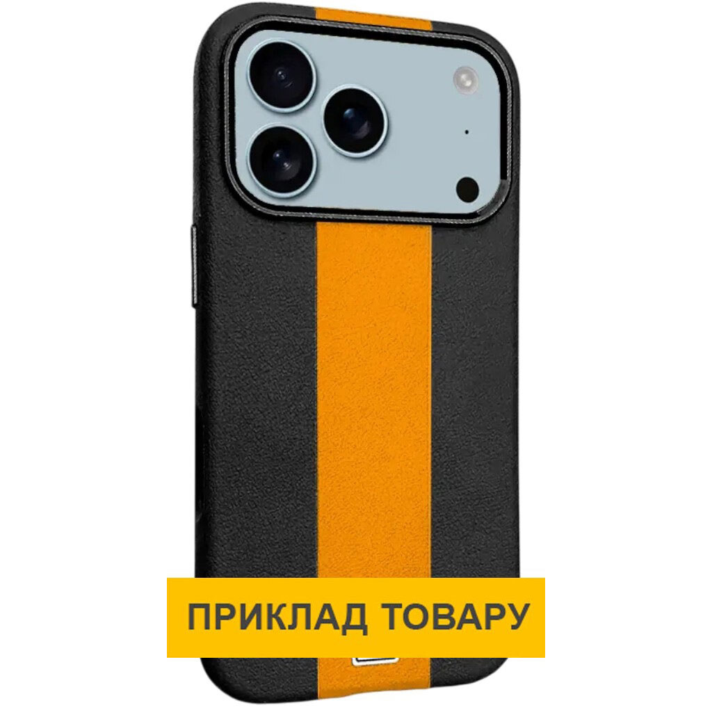 Чехол (накладка) Apple iPhone 17, Epik Rally, MagSafe, Black/Orange, Черный - № 1 Чехол (накладка) Apple iPhone 17, Epik Rally, MagSafe, Black/Orange, Черный - № 1