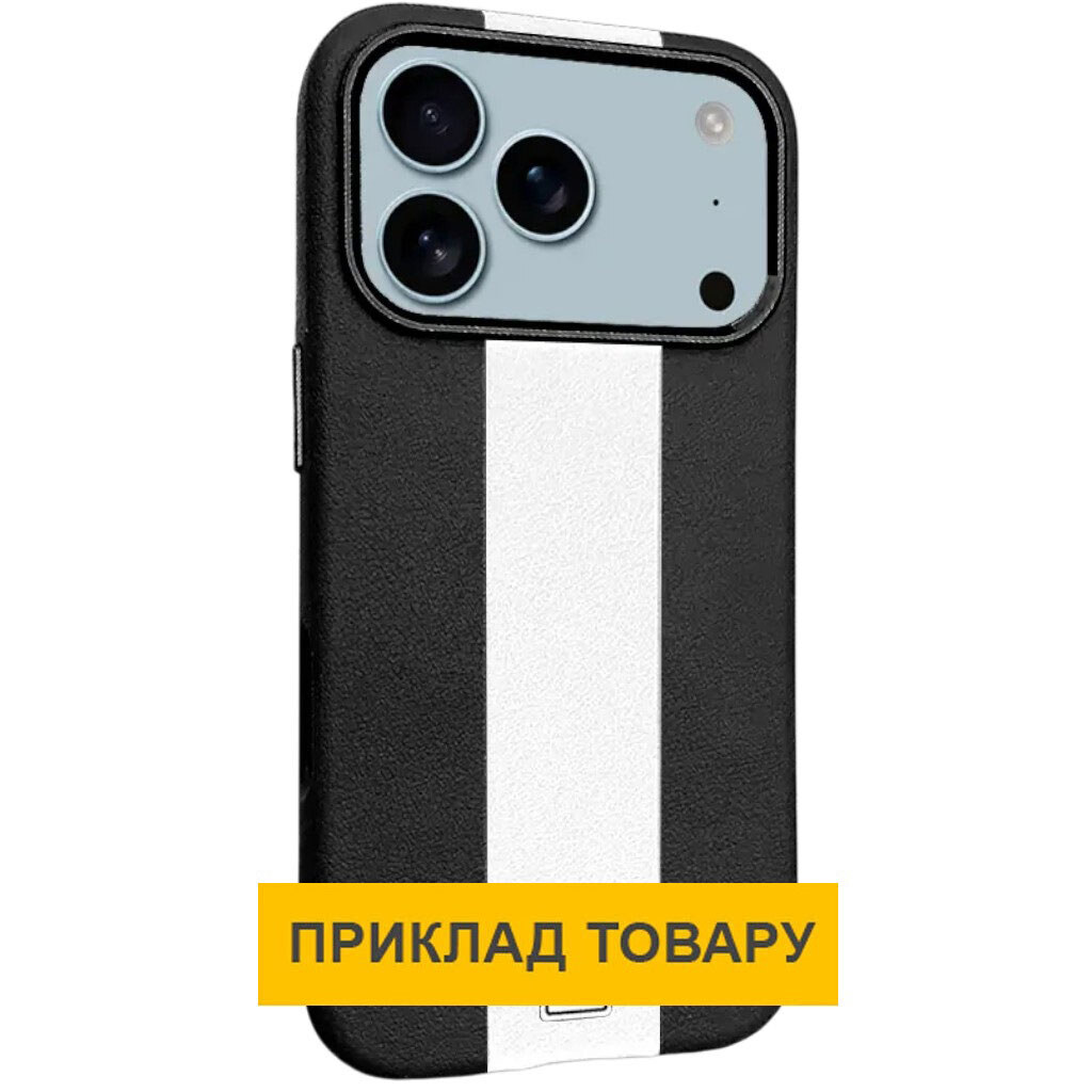 Чохол (накладка) Apple iPhone 17 Air, Epik Rally, Black/White, MagSafe, Чорний - № 1 Чохол (накладка) Apple iPhone 17 Air, Epik Rally, Black/White, MagSafe, Чорний - № 1