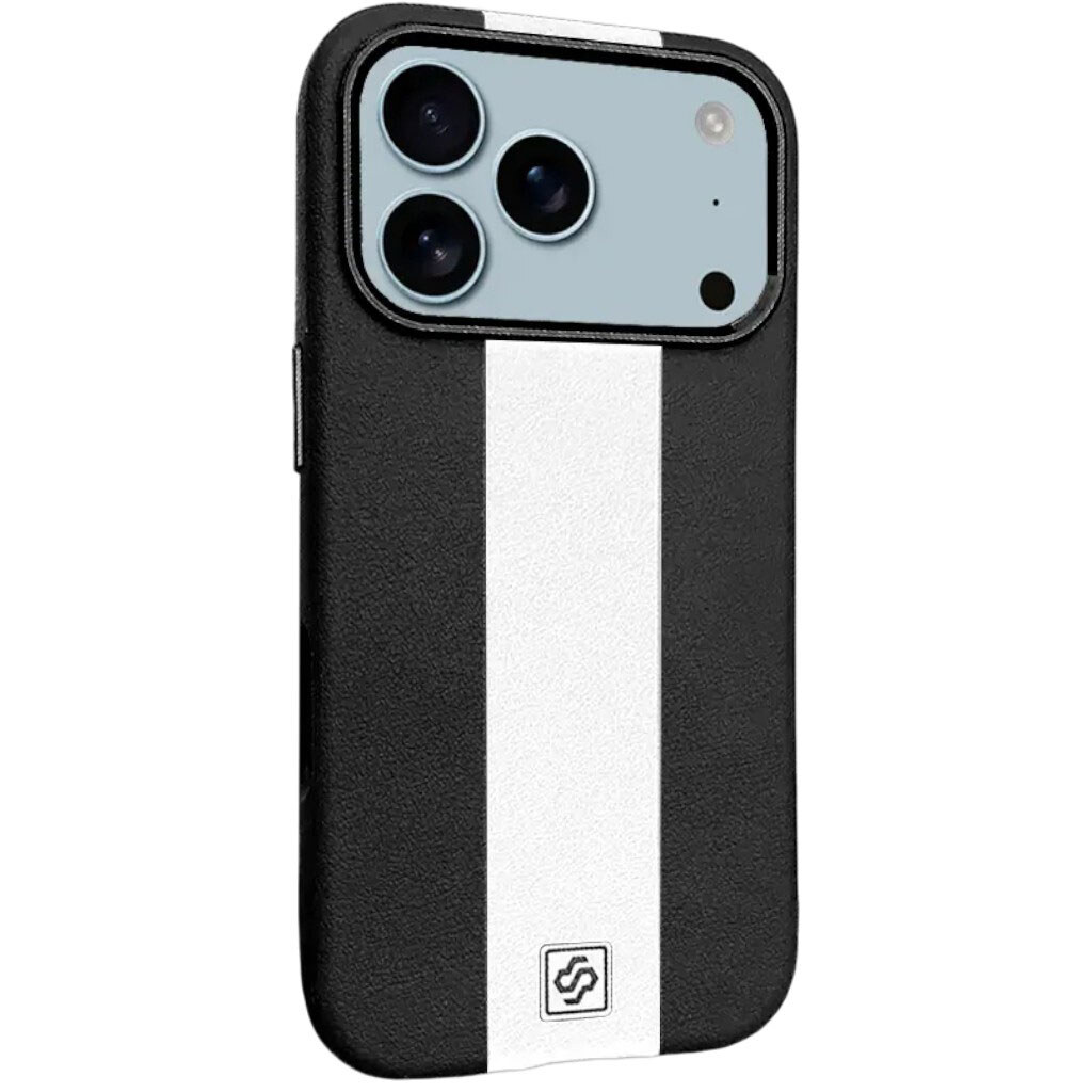 Чехол (накладка) Apple iPhone 17 Pro, Epik Rally, MagSafe, Black/White, Черный - № 1 Чехол (накладка) Apple iPhone 17 Pro, Epik Rally, MagSafe, Black/White, Черный - № 1