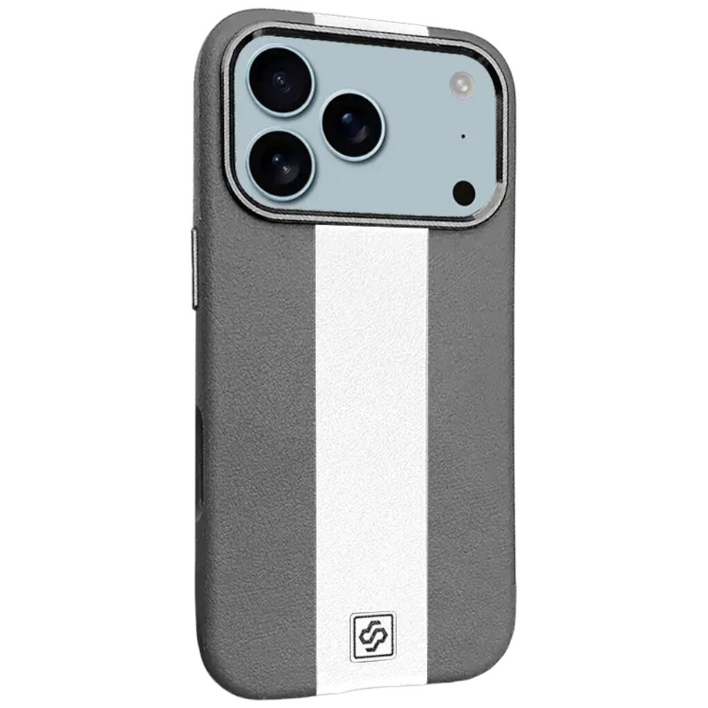 Чохол (накладка) Apple iPhone 17 Pro, Epik Rally, Grey/White, MagSafe, Сірий - № 1 Чохол (накладка) Apple iPhone 17 Pro, Epik Rally, Grey/White, MagSafe, Сірий - № 1