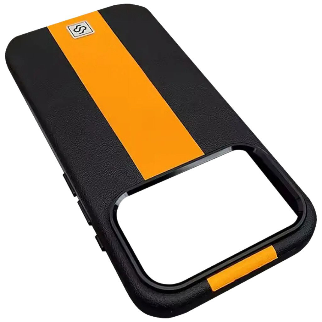 Чехол (накладка) Apple iPhone 17 Pro Max, Epik Rally, MagSafe, Black/Orange, Черный - № 2 Чехол (накладка) Apple iPhone 17 Pro Max, Epik Rally, MagSafe, Black/Orange, Черный - № 2