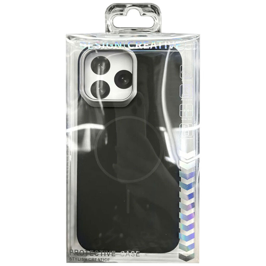 Чохол (накладка) Apple iPhone 16 Pro Max, Epik Dream, MagSafe, Чорний - № 2 Чохол (накладка) Apple iPhone 16 Pro Max, Epik Dream, MagSafe, Чорний - № 2