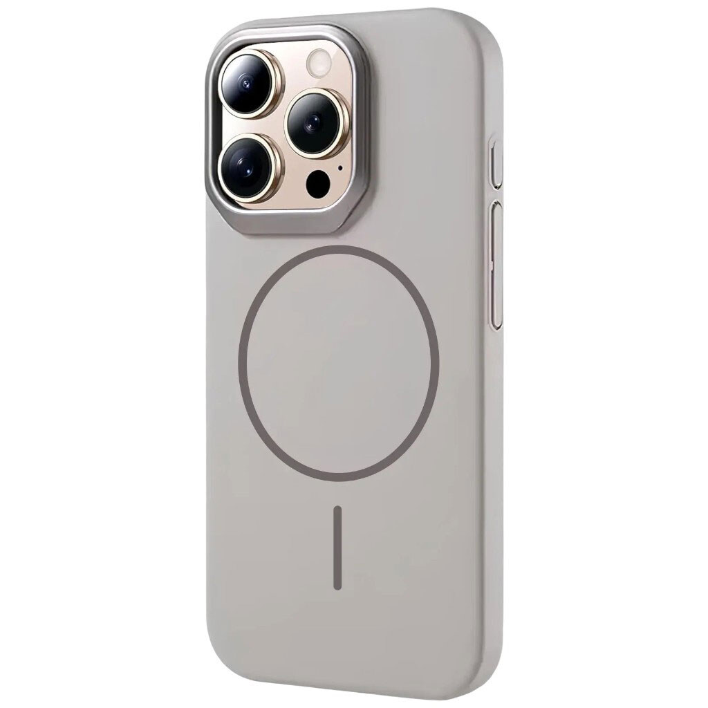 Чохол (накладка) Apple iPhone 16 Pro Max, Epik Dream, MagSafe, Сірий - № 1 Чохол (накладка) Apple iPhone 16 Pro Max, Epik Dream, MagSafe, Сірий - № 1