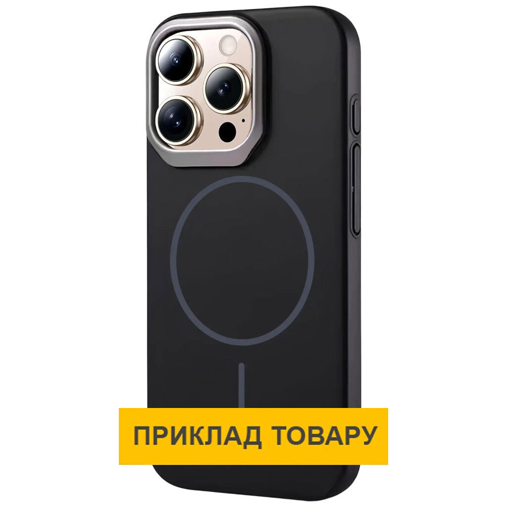 Чохол (накладка) Apple iPhone 17 Pro Max, Epik Dream, MagSafe, Чорний - № 1 Чохол (накладка) Apple iPhone 17 Pro Max, Epik Dream, MagSafe, Чорний - № 1