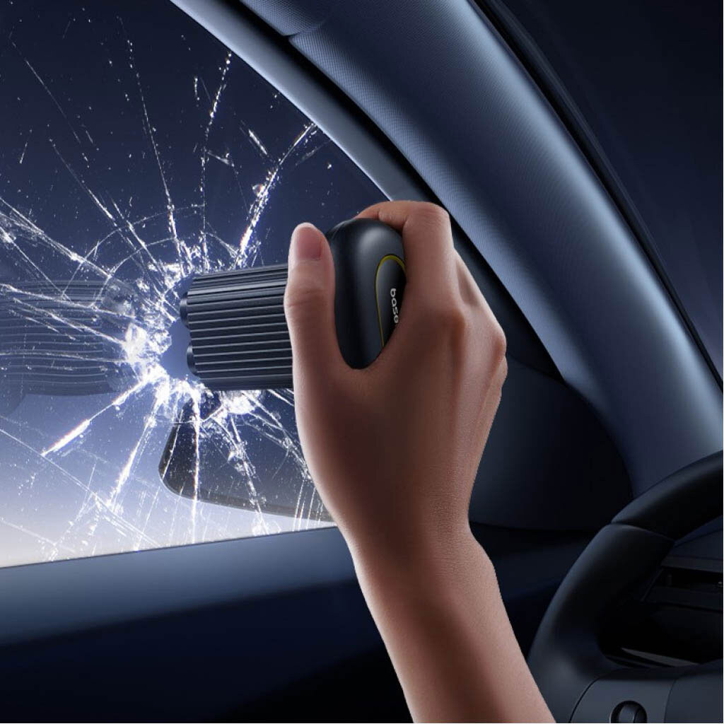 Автомобильный молоток Baseus C10972300121-00 GoTrip DT1, Черный - № 5 Автомобильный молоток Baseus C10972300121-00 GoTrip DT1, Черный - № 5