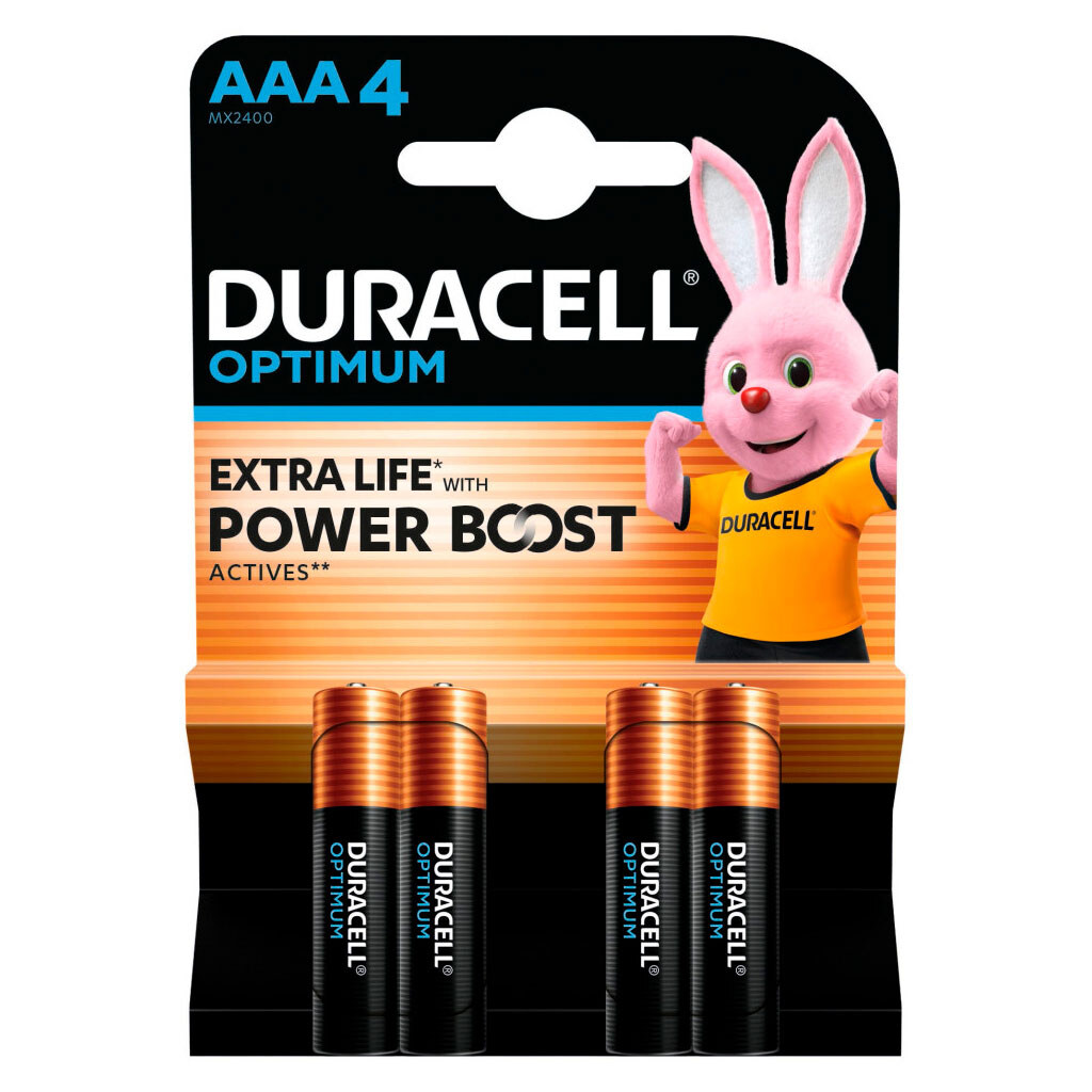 Акумулятор Duracell AAA/LR03 KPD Optimum - № 1 Акумулятор Duracell AAA/LR03 KPD Optimum - № 1