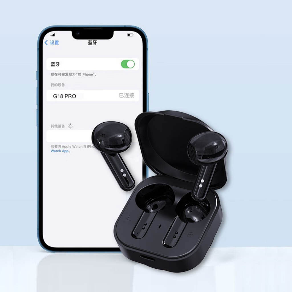 Bluetooth-гарнітура WUW R215, Стерео, Білий - № 4 Bluetooth-гарнітура WUW R215, Стерео, Білий - № 4