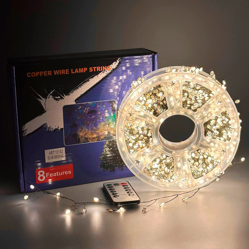 Светодиодная гирлянда Xmas Мишура, 30.0 м. - № 1 Светодиодная гирлянда Xmas Мишура, 30.0 м. - № 1