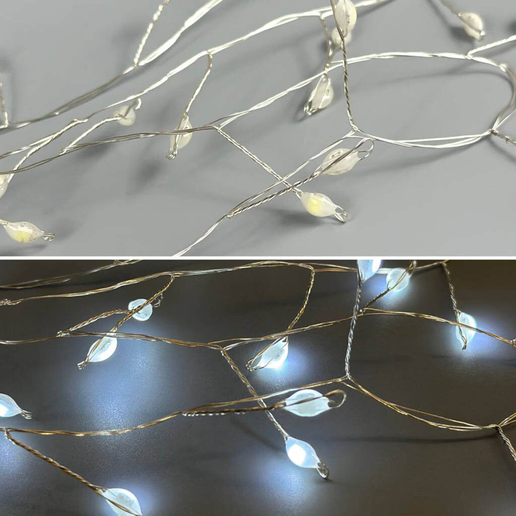 Светодиодная гирлянда Xmas Мишура, 30.0 м. - № 3 Светодиодная гирлянда Xmas Мишура, 30.0 м. - № 3