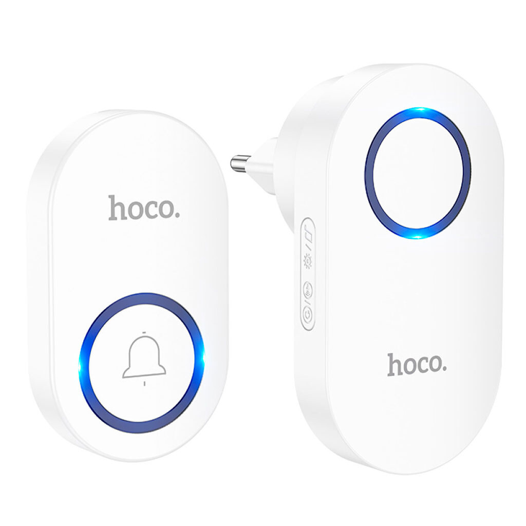 Дверной звонок Hoco HI25, Белый - № 1 Дверной звонок Hoco HI25, Белый - № 1