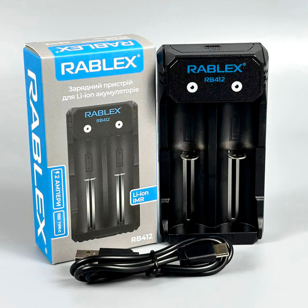 Зарядний пристрій Rablex RB-412 - № 4 Зарядний пристрій Rablex RB-412 - № 4