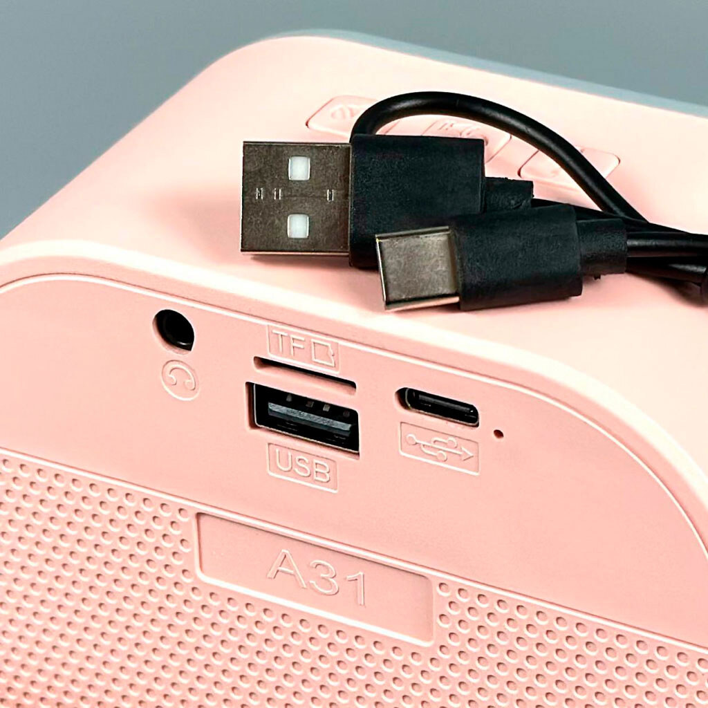 Портативная колонка A31, Бежевый - № 3 Портативная колонка A31, Бежевый - № 3