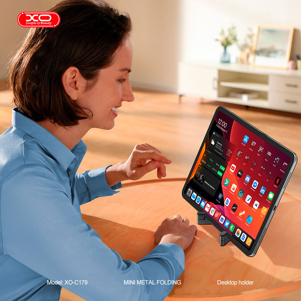 Держатель (Холдер) XO C179 Mini, Черный - № 3 Держатель (Холдер) XO C179 Mini, Черный - № 3