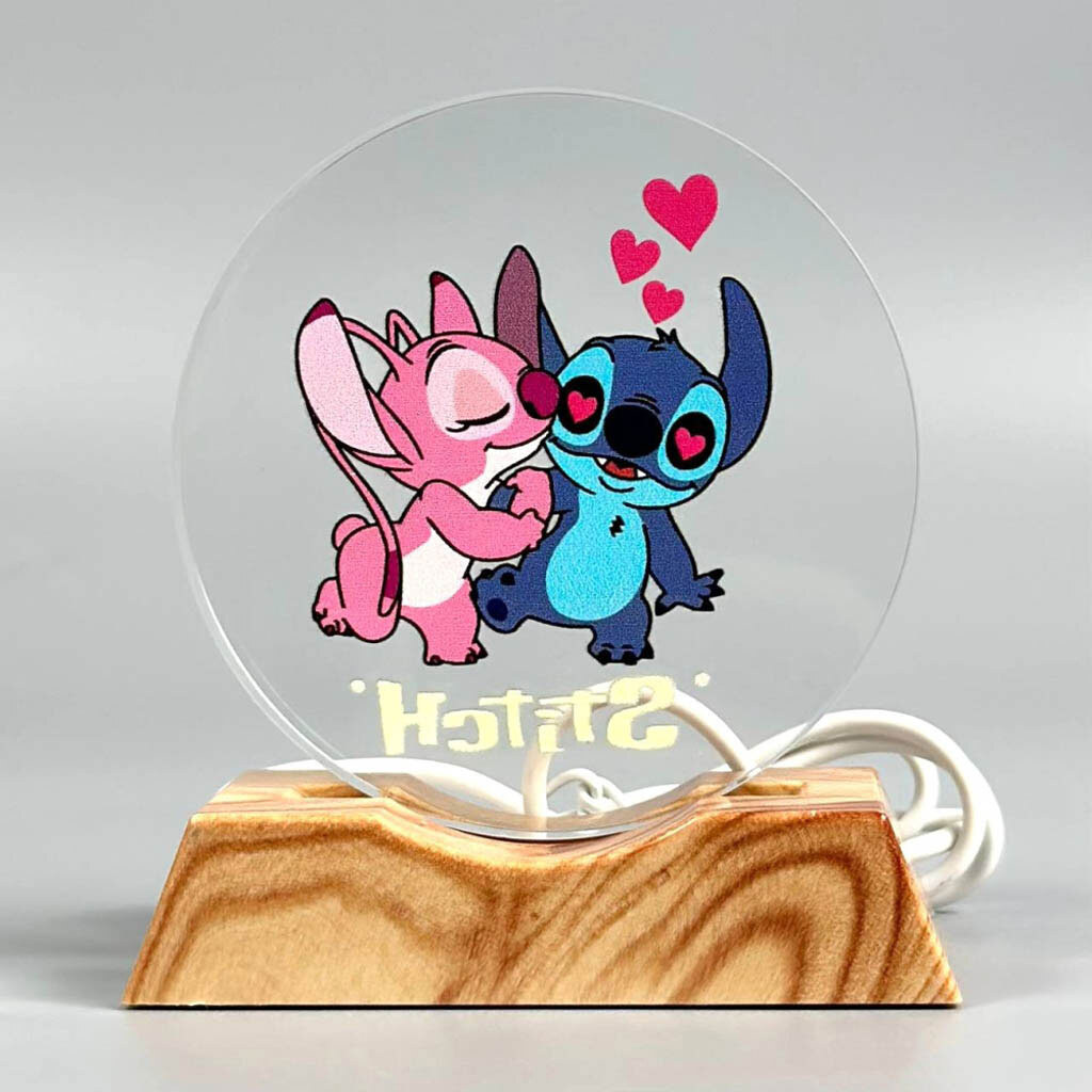 Ночник Лило и Стич, Разноцветный - № 2 Ночник Лило и Стич, Разноцветный - № 2