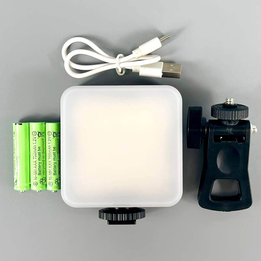 Відеосвітло AY-49D, Чорний - № 3 Відеосвітло AY-49D, Чорний - № 3