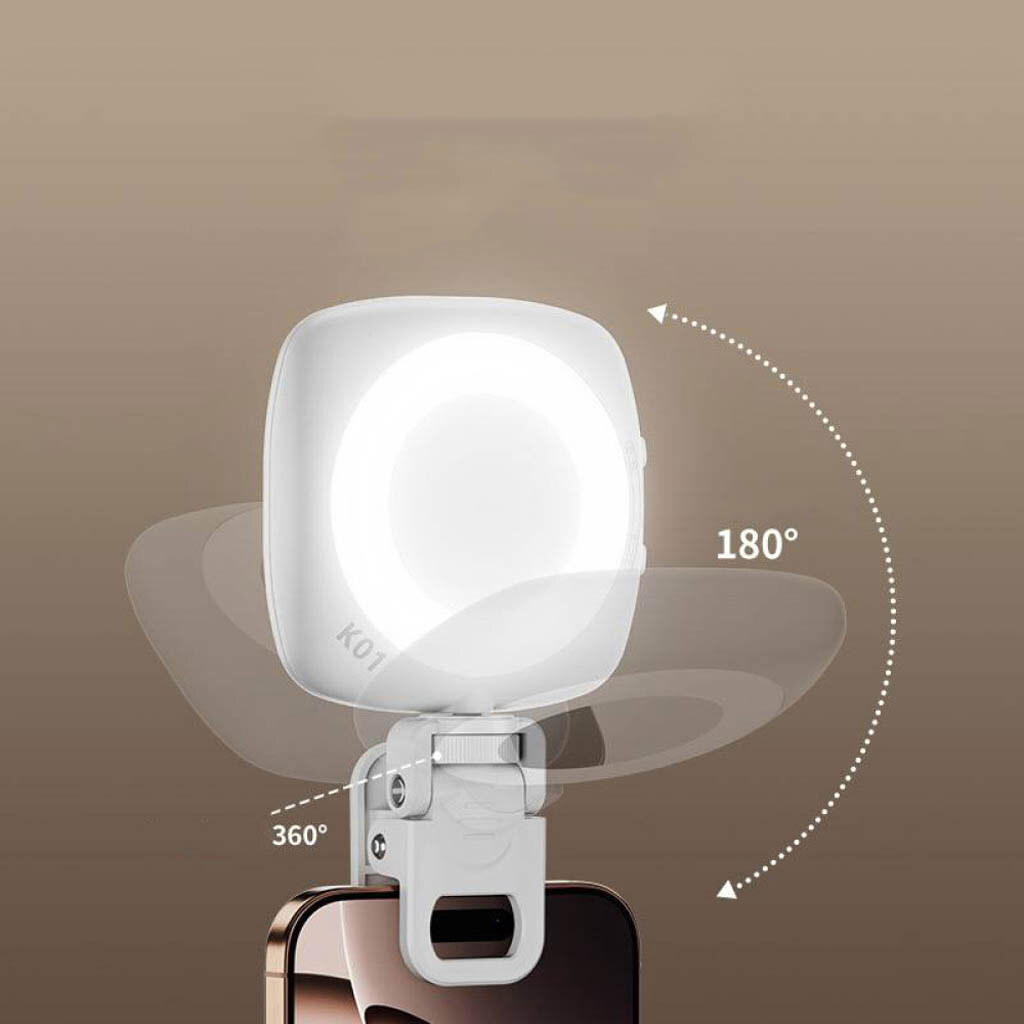 Видеосвет K-01, Белый - № 8 Видеосвет K-01, Белый - № 8