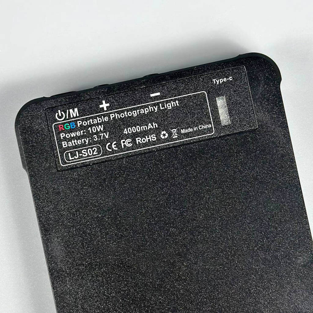 Видеосвет LJ-S02, Черный - № 4 Видеосвет LJ-S02, Черный - № 4