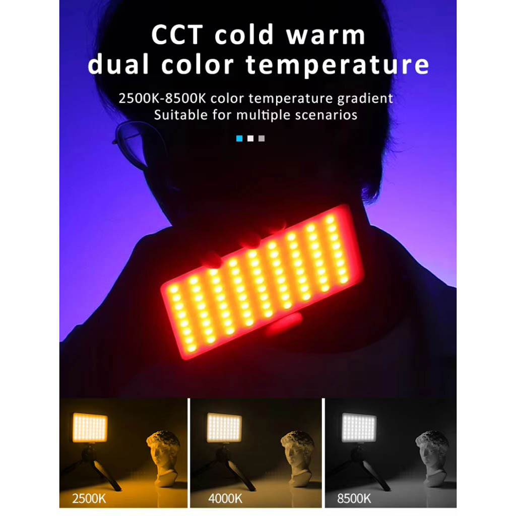 Видеосвет LJ-S02, Черный - № 6 Видеосвет LJ-S02, Черный - № 6