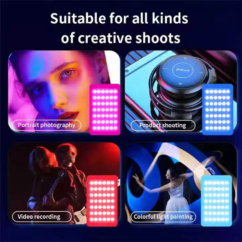 Видеосвет LJ-S02, Черный - № 8 Видеосвет LJ-S02, Черный - № 8