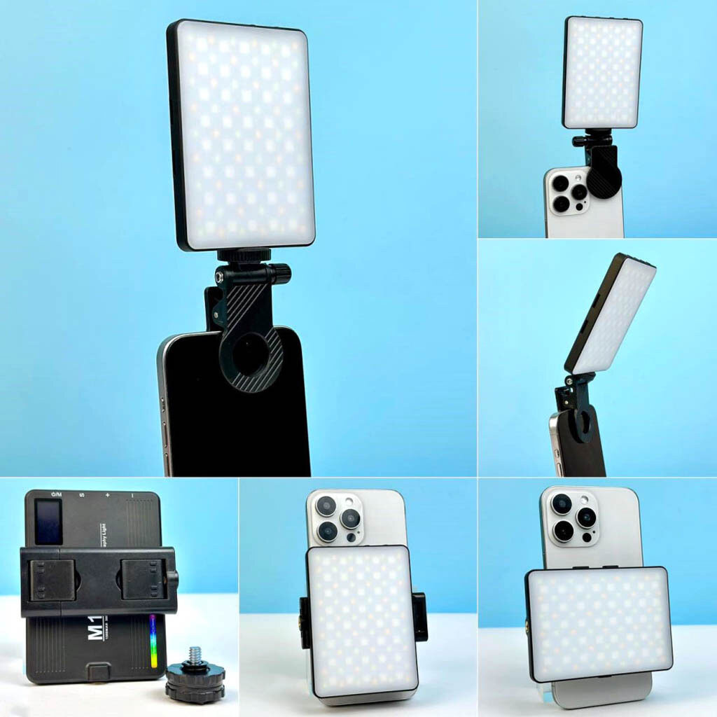 Відеосвітло M16, Чорний - № 6 Відеосвітло M16, Чорний - № 6