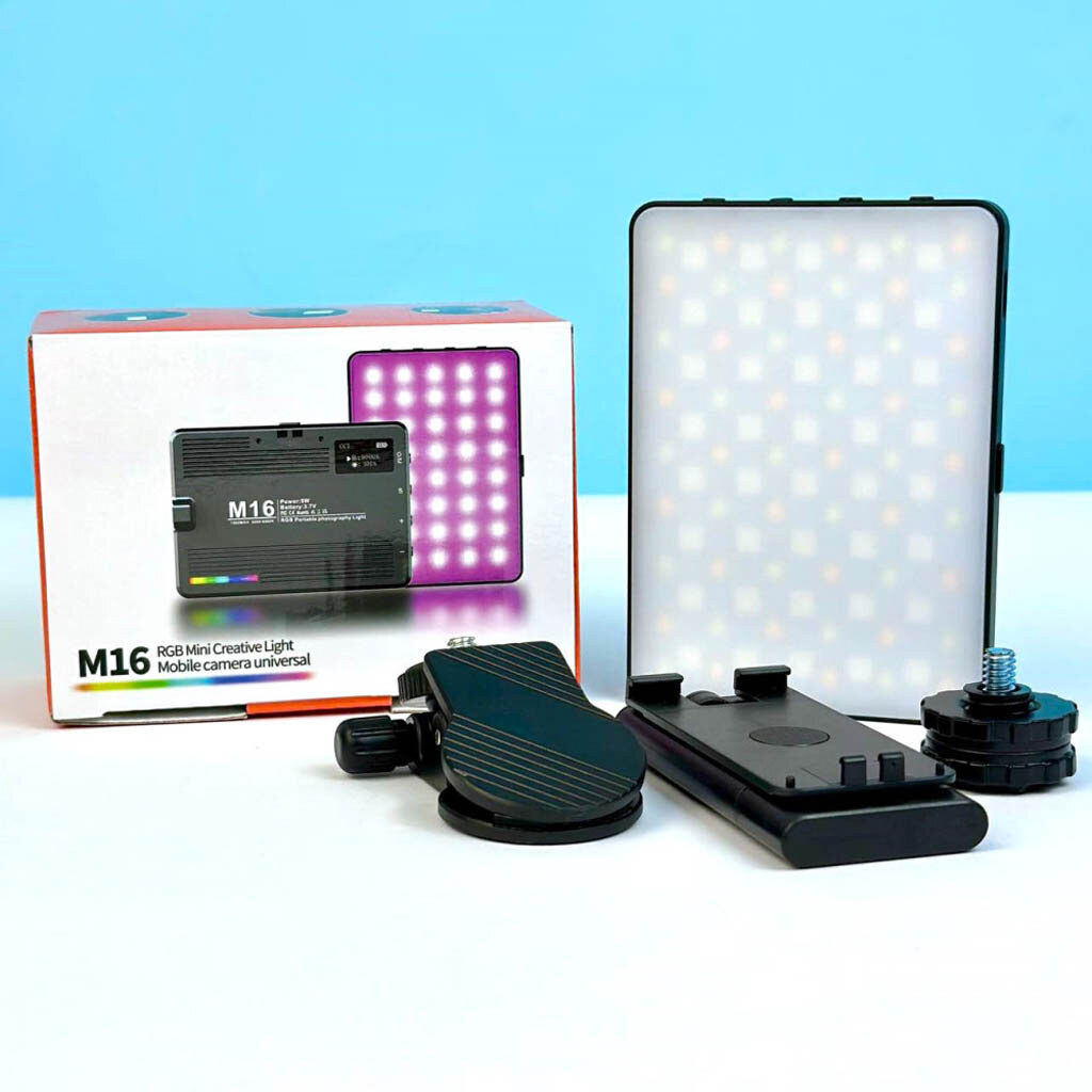 Відеосвітло M16, Чорний - № 10 Відеосвітло M16, Чорний - № 10