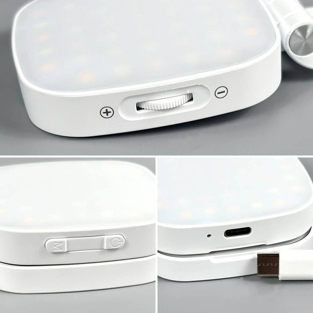 Відеосвітло M27, Білий - № 7 Відеосвітло M27, Білий - № 7