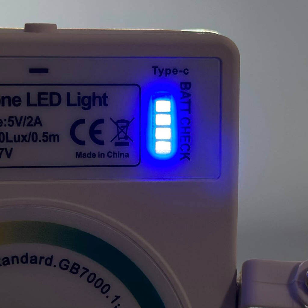 Відеосвітло MJ-06, Білий - № 6 Відеосвітло MJ-06, Білий - № 6