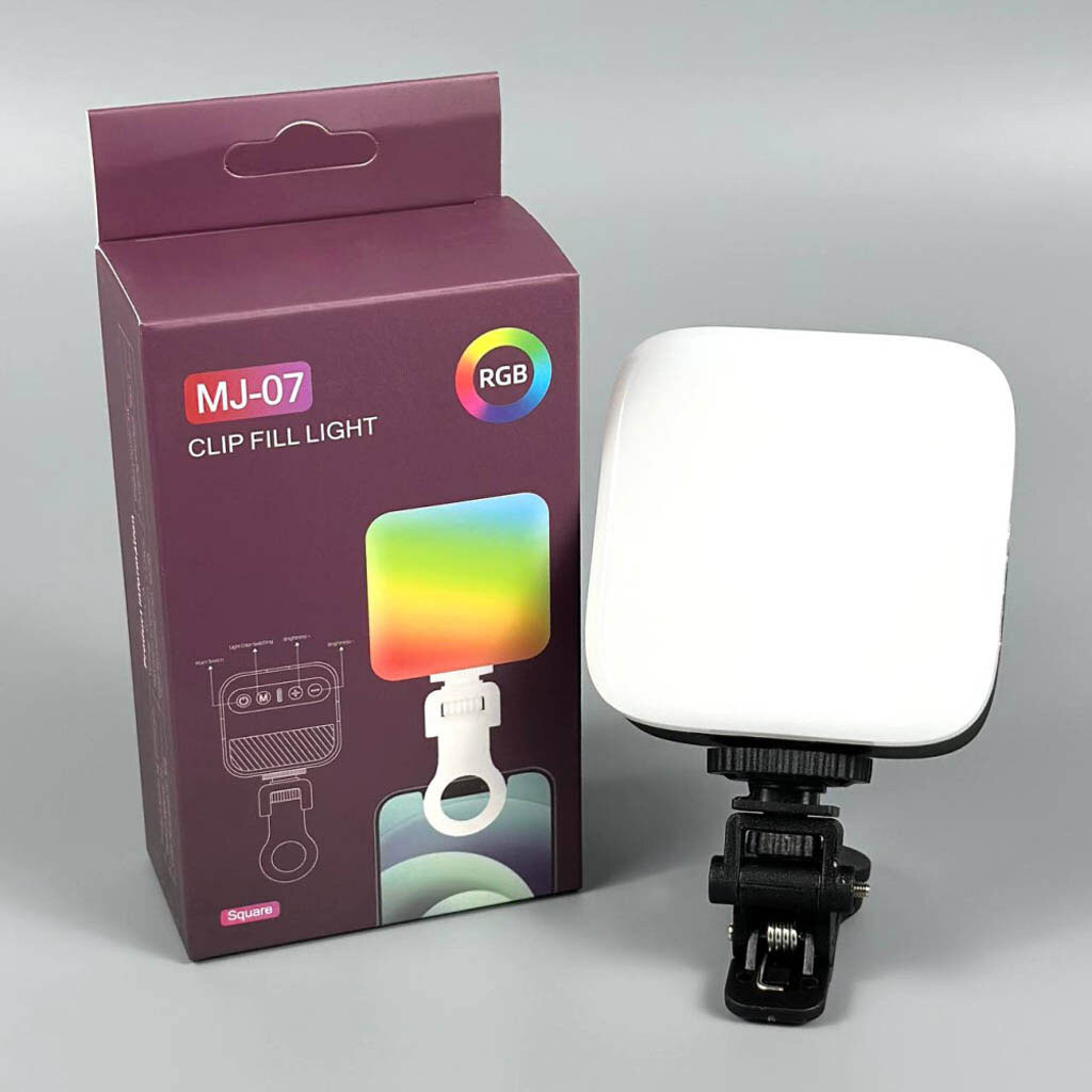 Відеосвітло MJ-07, Чорний - № 9 Відеосвітло MJ-07, Чорний - № 9