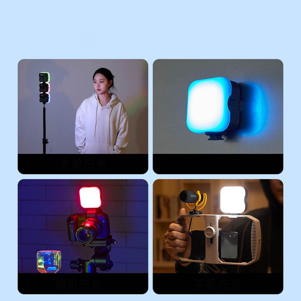 Відеосвітло MJ-29, Чорний - № 9 Відеосвітло MJ-29, Чорний - № 9