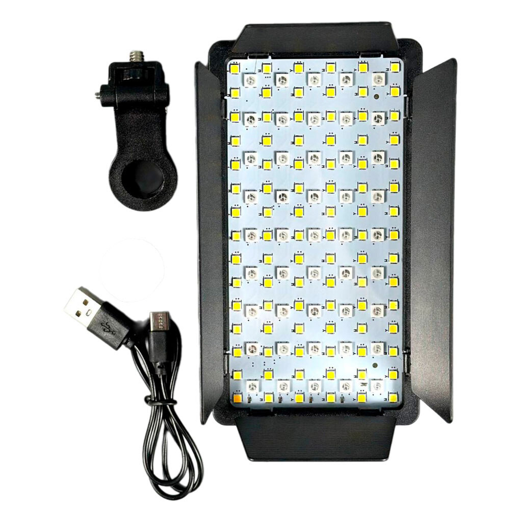 Відеосвітло MJ-39, Чорний - № 1 Відеосвітло MJ-39, Чорний - № 1